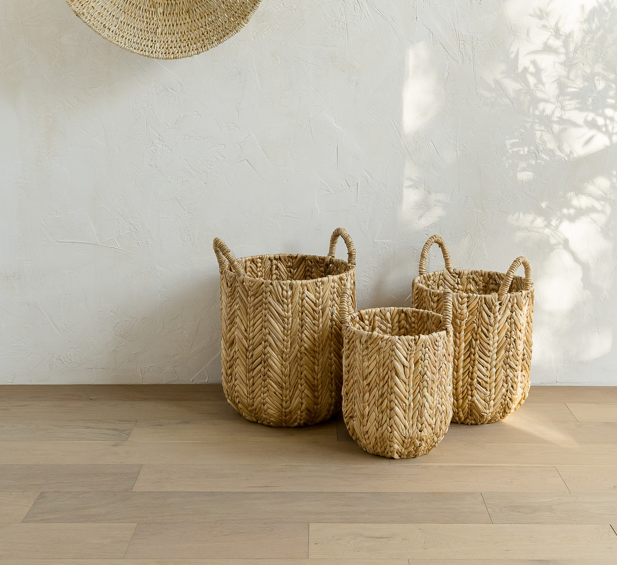 baskets and bins collection hero image | Made with natural materials from all over the world | texxture home