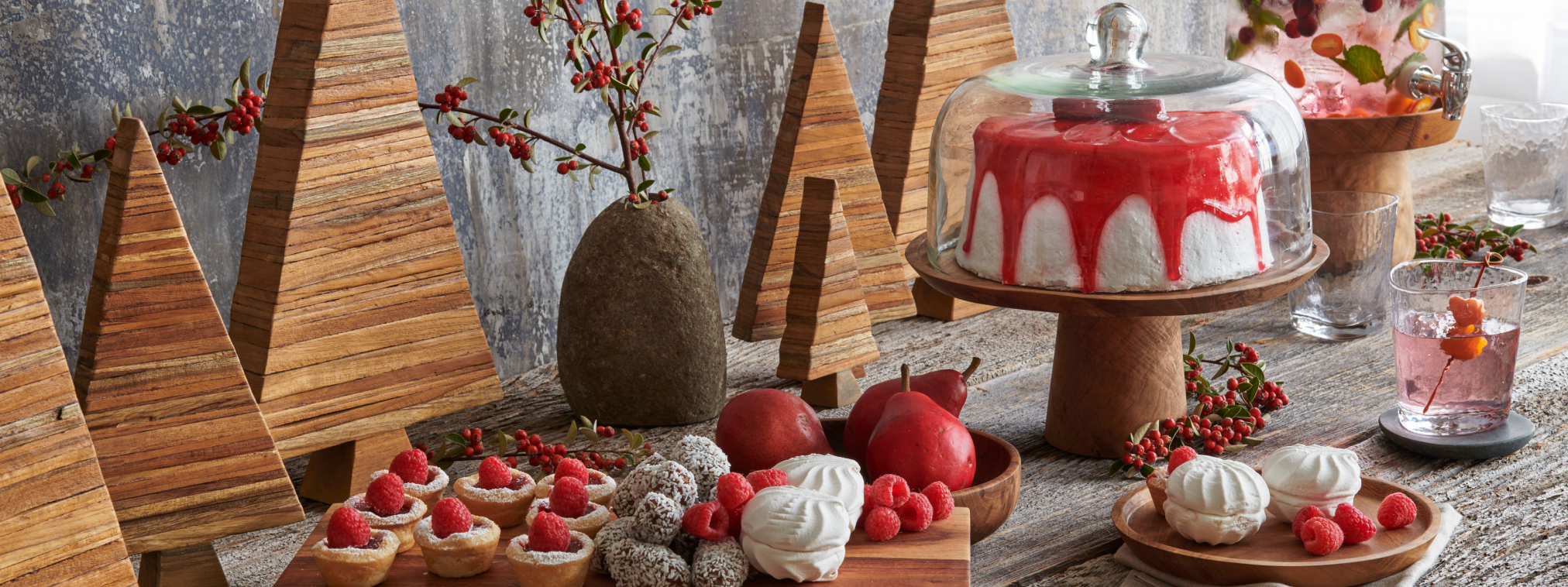 holidays collection hero image |  Made with natural materials from all over the world | texxture home