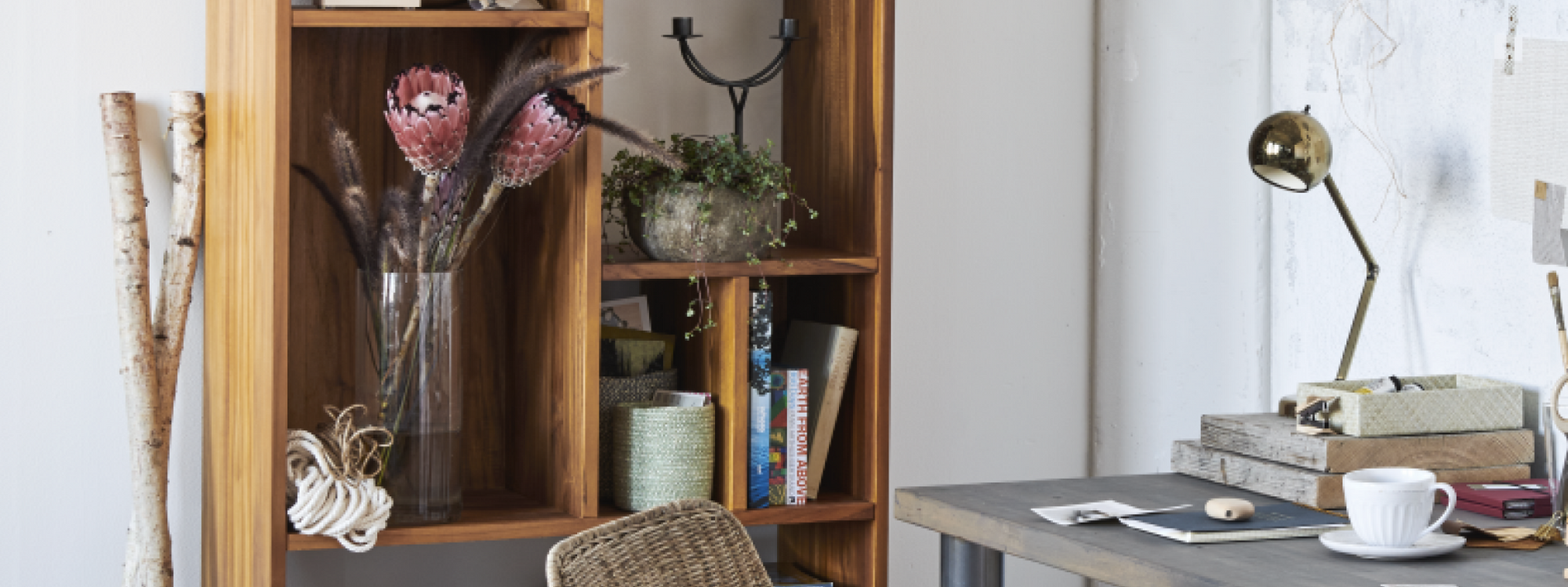 storage furniture collection hero image | Made with natural materials from all over the world | texxture home