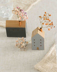 Hagen™ handcrafted wood decoration (wide)
