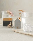 Hagen™ handcrafted wood decoration (wide)