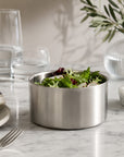 Crosby™ stainless steel bowl (6 dia. X 3.1 in.)
