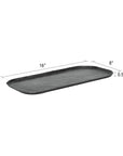 Bullock™ hand-forged iron tray (16x8 in)
