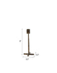 Rayburn™ hand-forged steel taper holder (8 in)