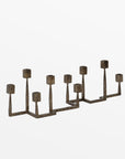 Rayburn™ hand-forged steel candelabra