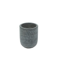 Hasten™ carved stoneware (3.4 dia x 4in)