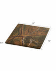 Piedmont™ marble cheese board (12 x 12 in.)