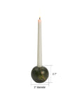 Piedmont™ marble taper holder
