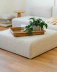 Avira™ Woven Cotton Ottoman