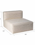 Avira™ Woven Cotton Sofa Component
