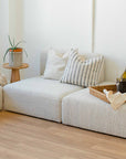 Avira™ Woven Cotton Ottoman