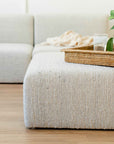 Avira™ Woven Cotton Ottoman