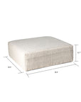 Avira™ Woven Cotton Ottoman