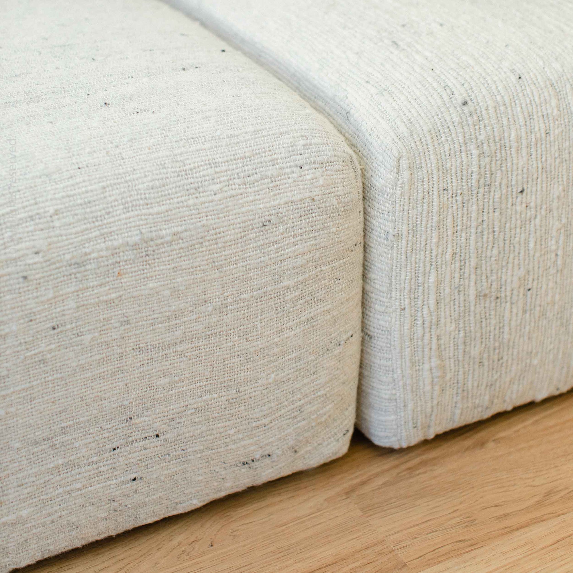 Avira™ Woven Cotton Ottoman