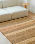 Barletta™ woven water hyacinth twine rug (60x96in.)