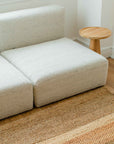 Barletta™ woven water hyacinth twine rug (60x96in.)
