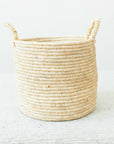 Maiz™ Large Woven Corn Husk Basket with Handles