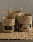 Scarborough™ Woven Seagrass Baskets (set of 3)