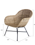 Ormond™ rattan lounge chair
