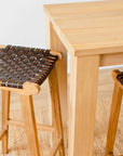 Visby™ Leather Bar Stool