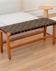 Visby™ bench (leather)