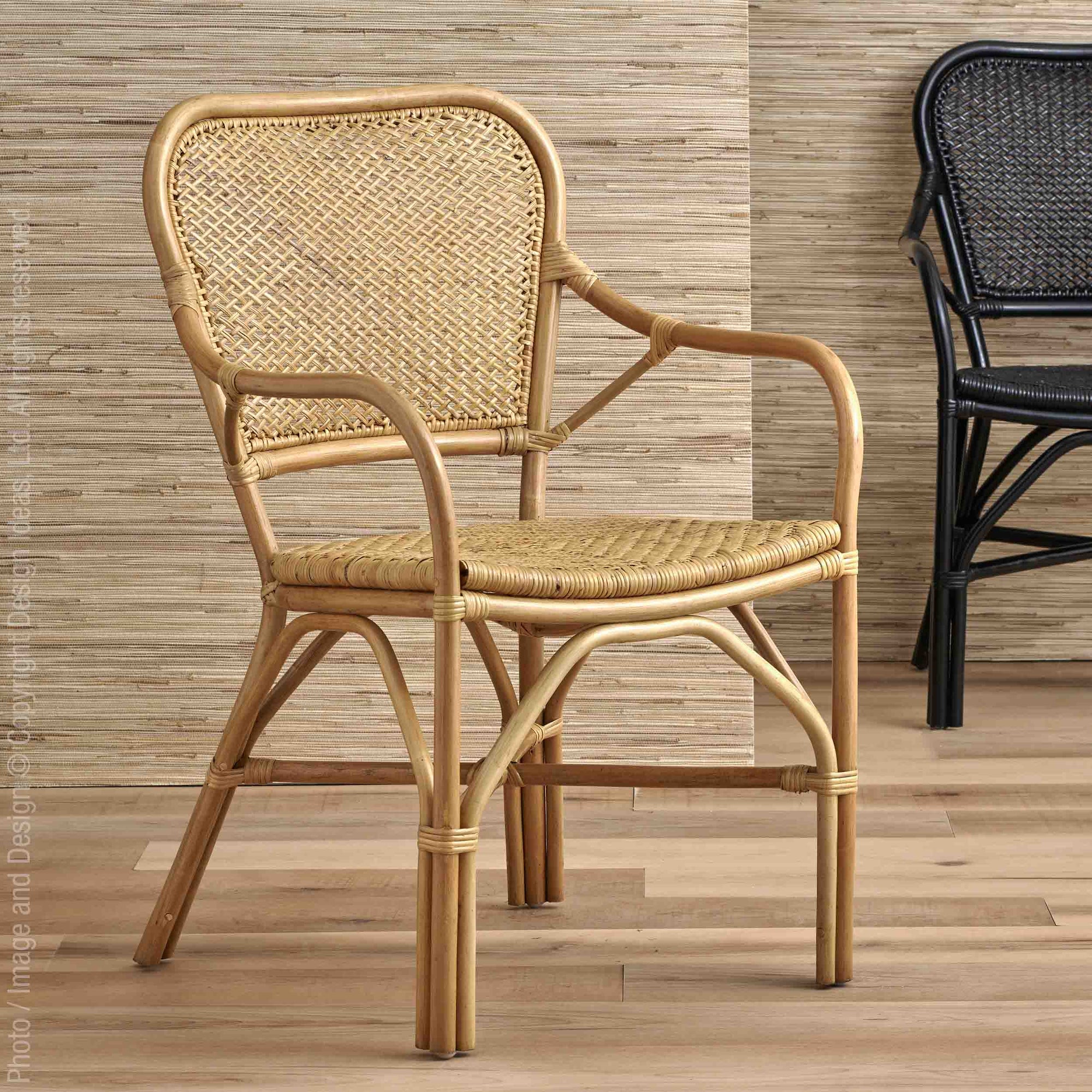 Lanai™ Chair - Natural | Image 4 | Premium Chair from the Lanai collection | made with 100% Rattan Core for long lasting use | texxture