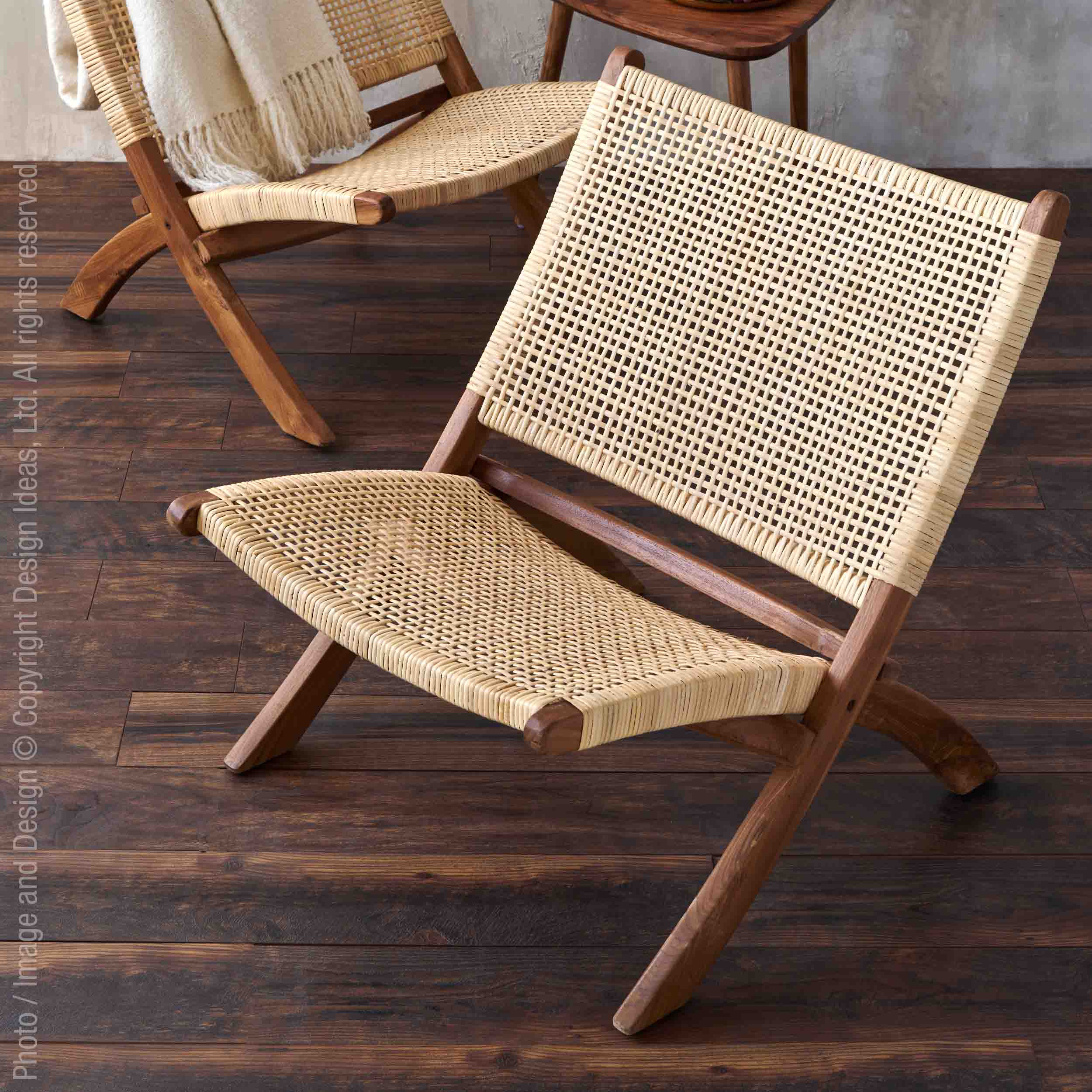 Danish Woven Rattan Lounge Chair Buy Kaayal Rattan Accent Chair