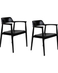 Stockton™ teak wood dining chair (set of 2)