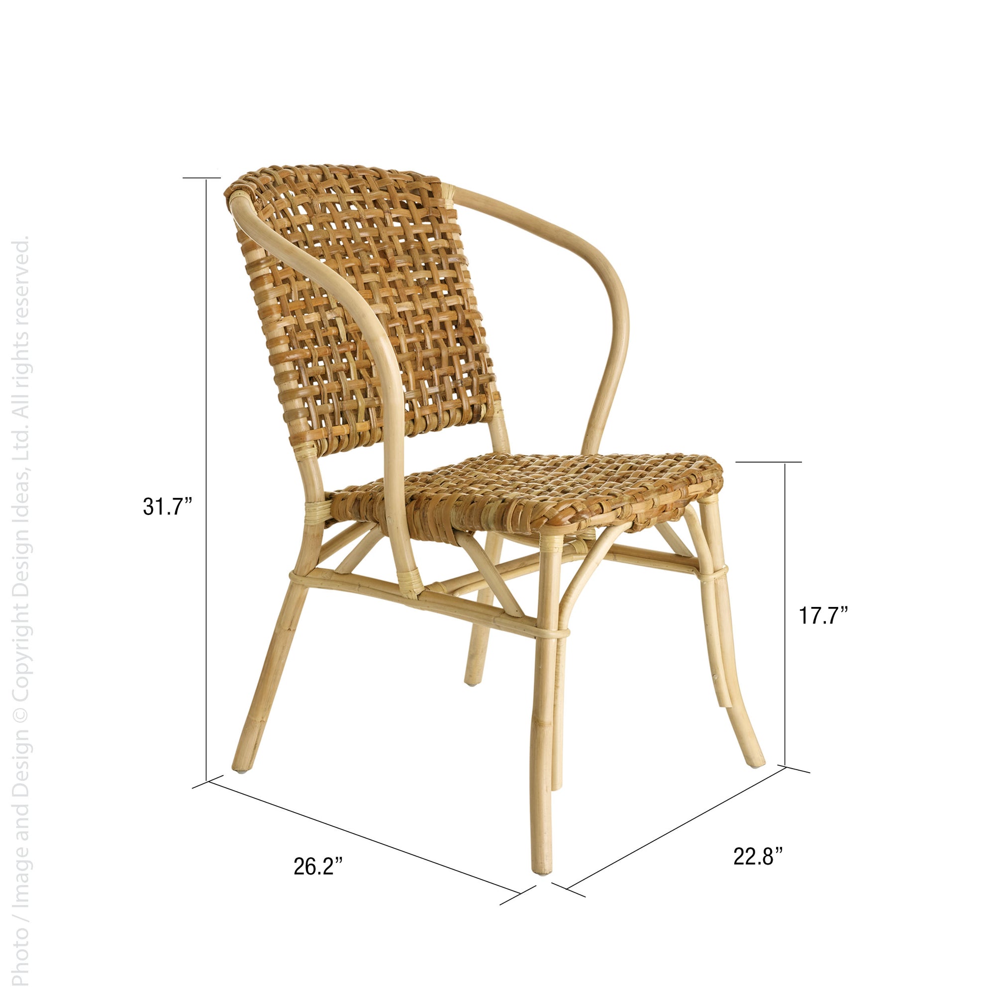 Lilas™ Rattan Bistro Chair (set of 2)
