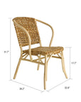 Lilas™ Rattan Bistro Chair (set of 2)