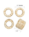 Kikori™ napkin rings (set of 4)