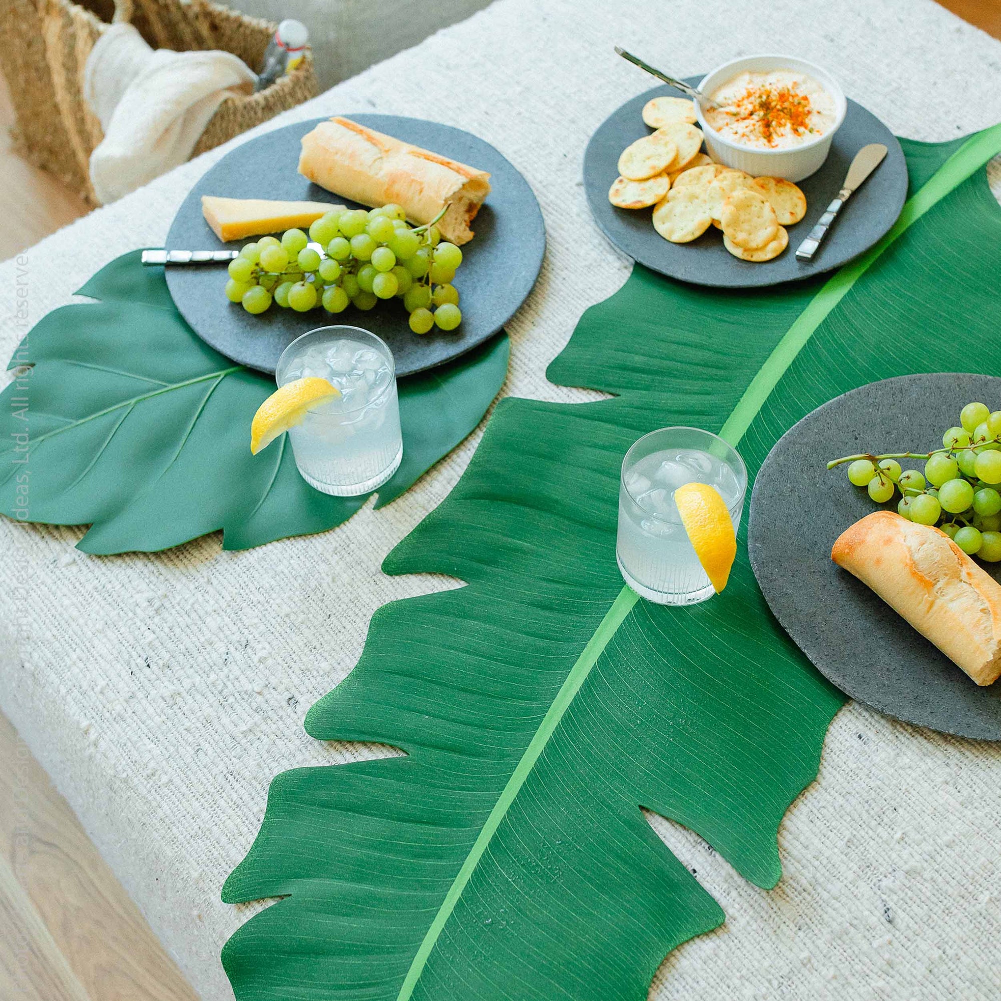 BaliHai™ fern table runner