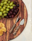 Piedmont™ marble cheese knives (set of 2)