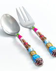 AwenStone™ stainless steel serveware (set of 2)