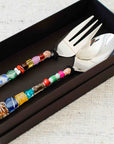 AwenStone™ stainless steel serveware (set of 2)