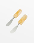 Ember™ hand-cut quartz spreaders (set of 2)