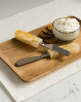 Ember™ hand-cut quartz spreaders (set of 2)