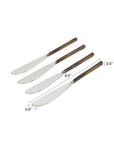 Rayburn™ hand-forged steel spreaders (set of 4)