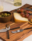 Rayburn™ hand-forged steel cheese knives (set of 3)