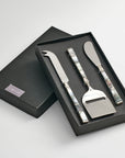 Abalon™ Artisan Forged Stainless Steel Cheese Knives (set of 3)