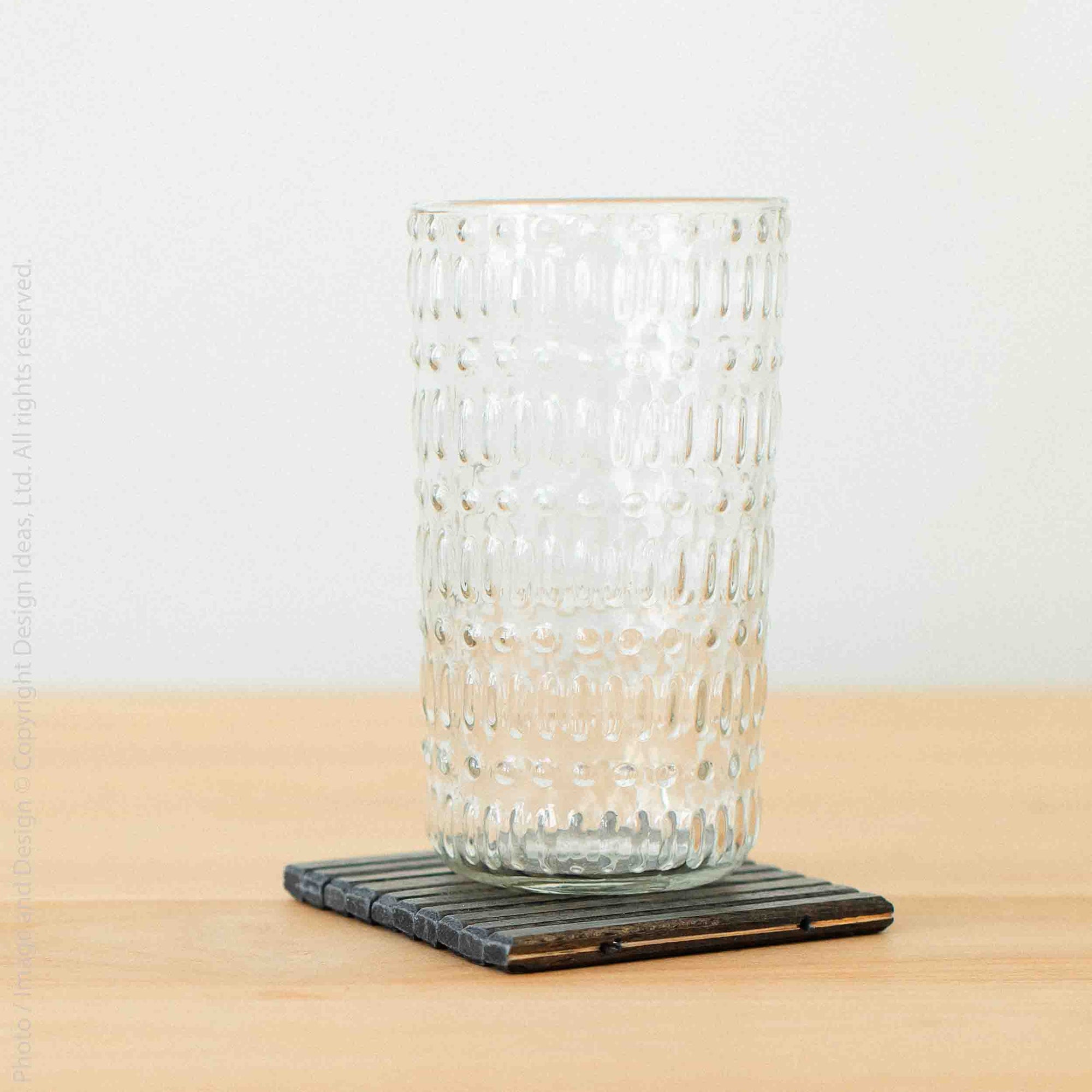 Burwell™ handcut wood coasters (set of 4)