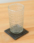 Burwell™ handcut wood coasters (set of 4)