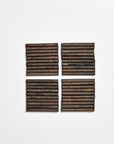Burwell™ handcut wood coasters (set of 4)