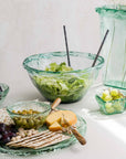 Nile River recycled glass trio bowl