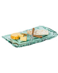 Nile River recycled glass platter