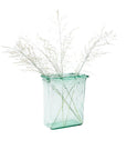 Nile River recycled glass vase (9.4 in. - rectangle)