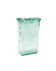 Nile River recycled glass vase (13.5 in. - rectangle)