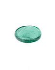 Nile River recycled glass candle coaster