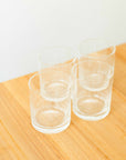 Endra™ Hand Etched Glass Drinking Glass (11 oz. - set of 4)