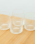 Endra™ Hand Etched Glass Drinking Glass (11 oz. - set of 4)